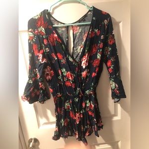 Floral romper
